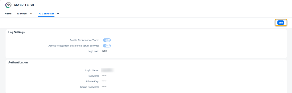 AI Connector Logs – Documentation
